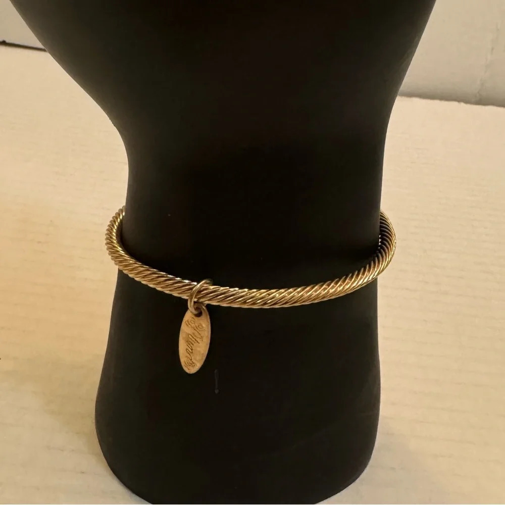 Plunder Hidden Bracelet - GOLD Twisted Metal - Cider